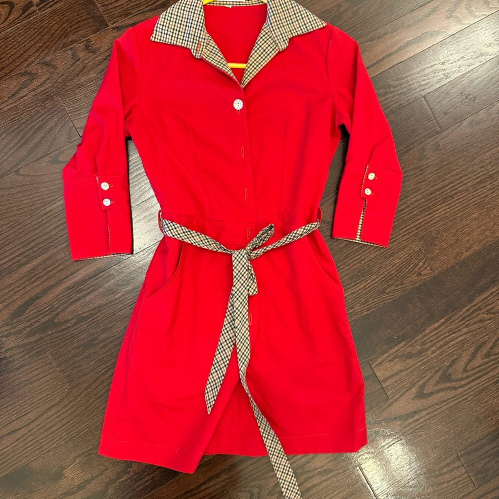 Stylish Red Kids Formal Dress